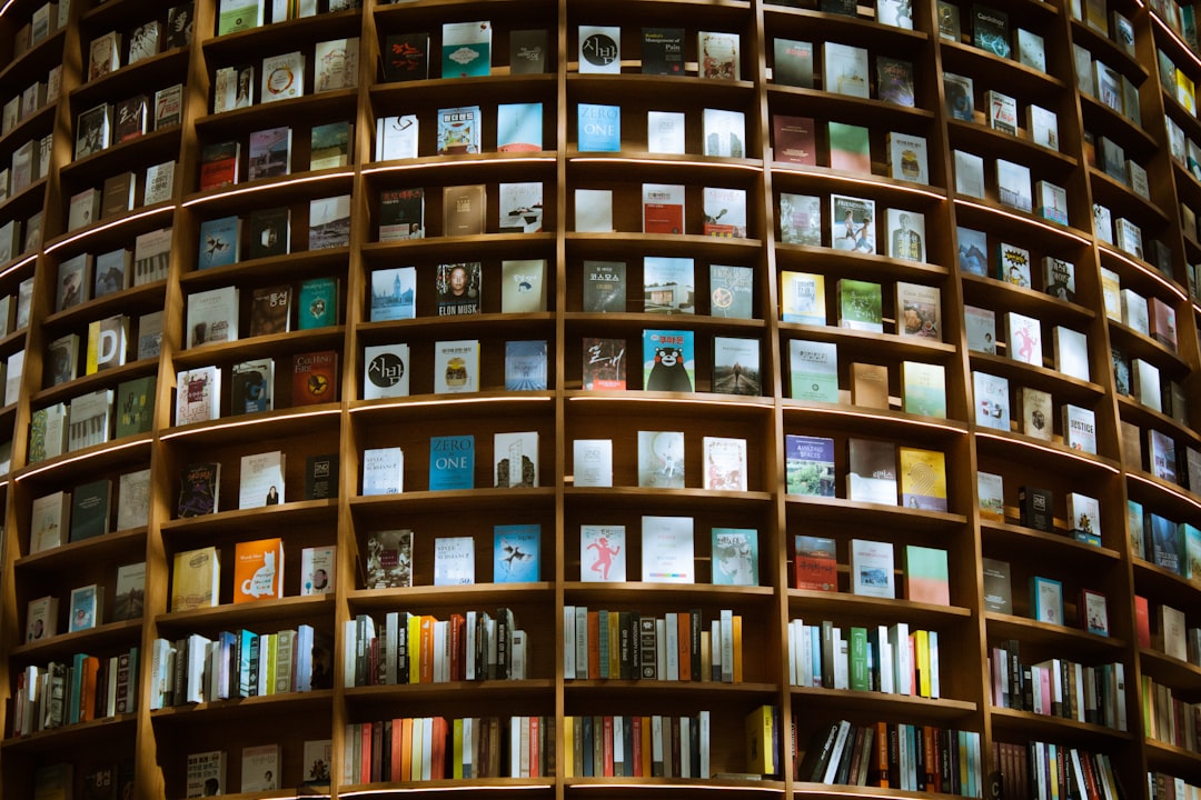 Library bookshelf